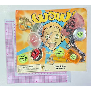 Vintage Vending Display Board Wow! Toys 0586